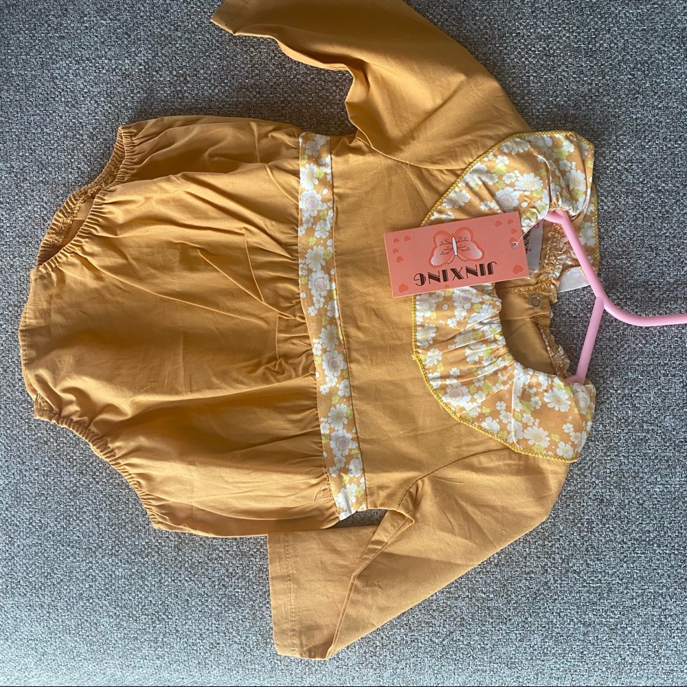Fall bubble romper